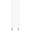Kaappi valkoinen 69,5x31x115 cm tekninen puu