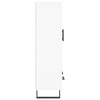 Kaappi valkoinen 69,5x31x115 cm tekninen puu