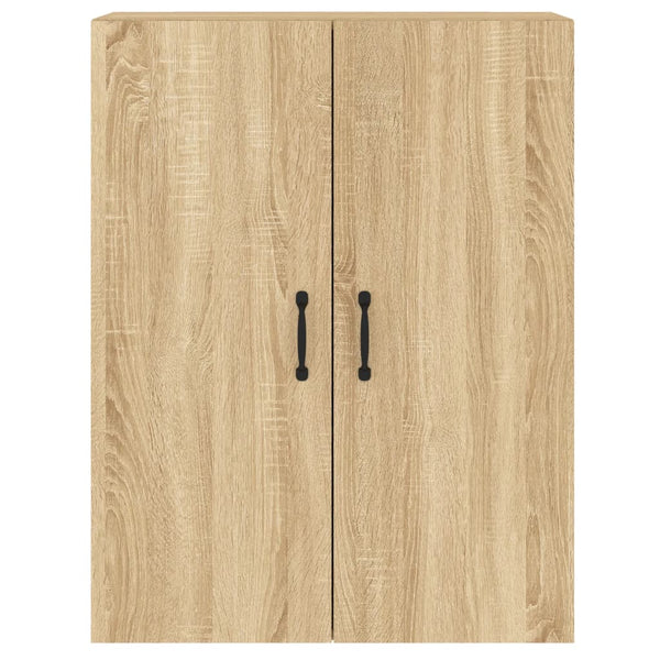 Seinäkiinnitettävät kaapit 2 kpl Sonoma-tammi tekninen puu