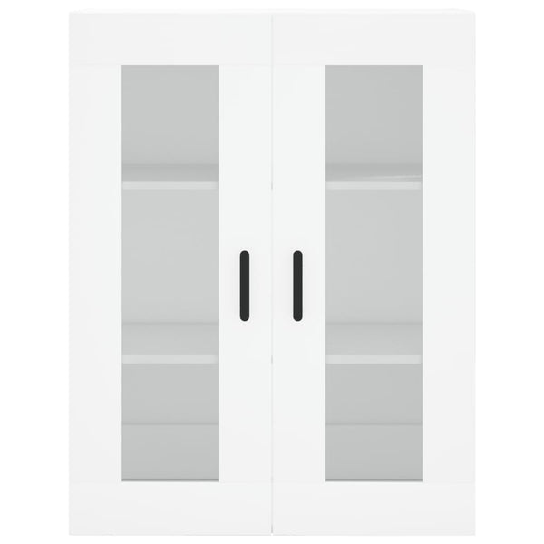 Kaappi valkoinen 69,5x34x180 cm tekninen puu