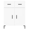 Valkoinen kaappi Kimberley 69,5x34x180cm (puinen)