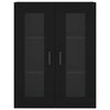 Musta kaappi Kimberley 69,5x34x180cm (puinen)