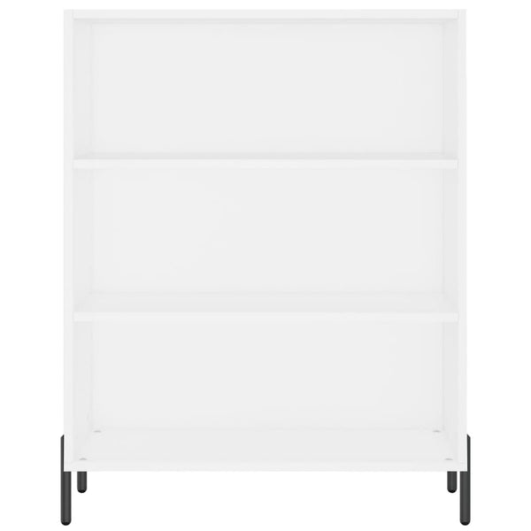 Kaappi valkoinen 69,5x34x180 cm tekninen puu