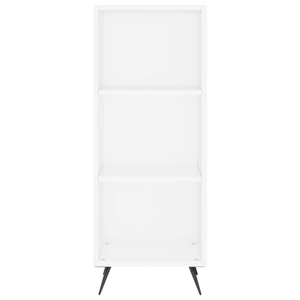 Kaappi valkoinen 34,5x34x180 cm tekninen puu