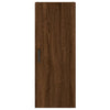 Kaappi ruskea tammi 34,5x34x180 cm tekninen puu