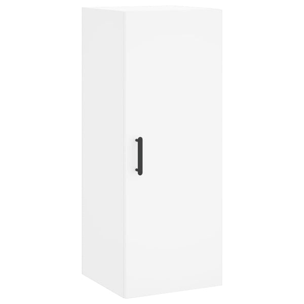 Kaappi valkoinen 34,5x34x180 cm tekninen puu