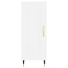 Kaappi valkoinen 34,5x34x180 cm tekninen puu