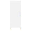 Kaappi valkoinen 34,5x34x180 cm tekninen puu