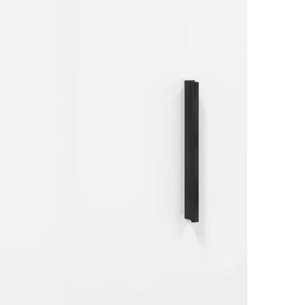 Kaappi valkoinen 34,5x34x180 cm tekninen puu