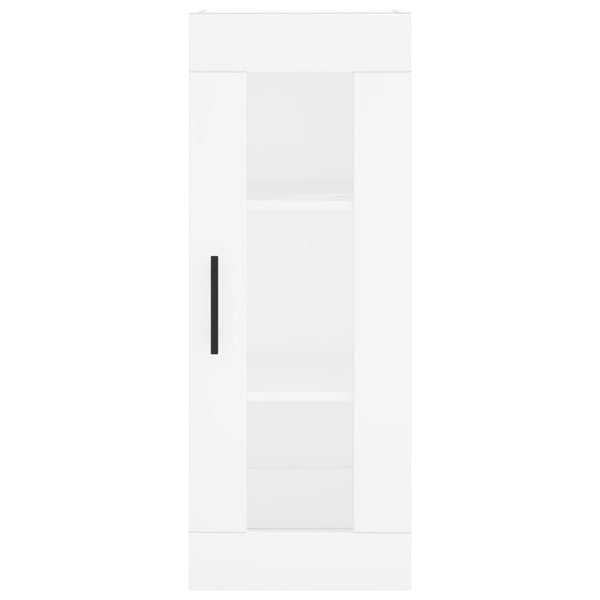 Kaappi valkoinen 34,5x34x180 cm tekninen puu