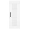 Kaappi valkoinen 34,5x34x180 cm tekninen puu