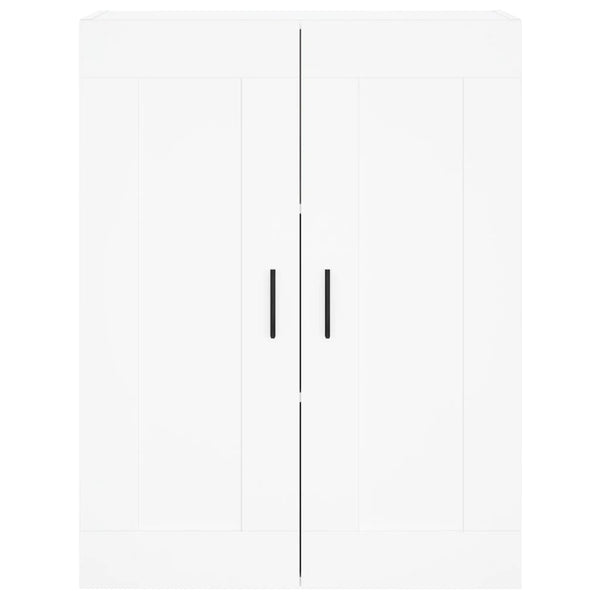 Kaappi valkoinen 69,5x34x180 cm tekninen puu