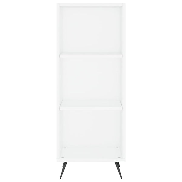 Kaappi valkoinen 34,5x34x180 cm tekninen puu