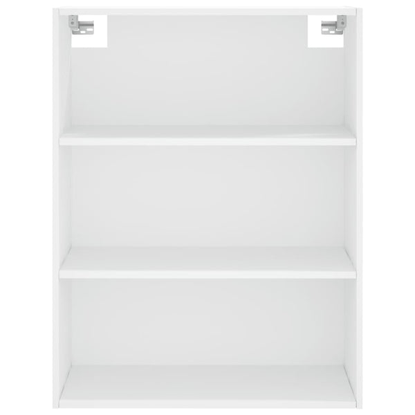 Kaappi valkoinen 69,5x34x180 cm tekninen puu