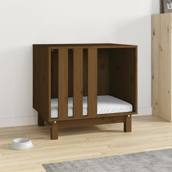 Hunajanruskea koirankoppi Elveria 60x45x57cm (mänty)
