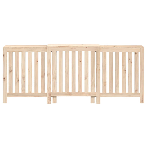 Lämpöpatterin suoja 210x21x85 cm täysi mänty