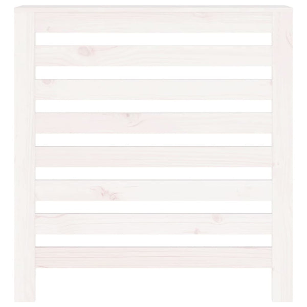 Lämpöpatterin suoja valkoinen 79,5x19x84 cm täysi mänty