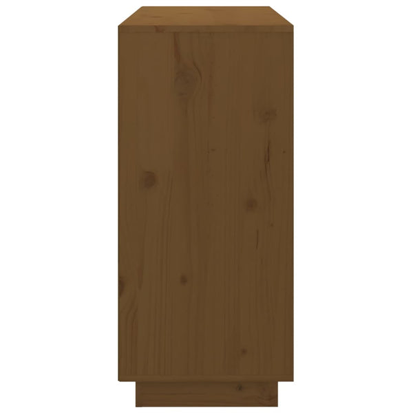 Senkki hunajanruskea 111x34x75 cm täysi mänty
