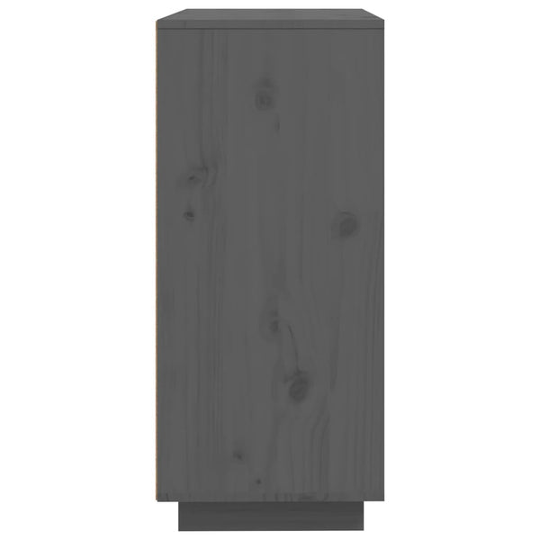 Senkki harmaa 60x35x80 cm täysi mänty