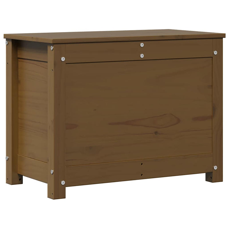 Hunajanruskea säilytyslaatikko Betianu 60x32x45,5cm (mänty)