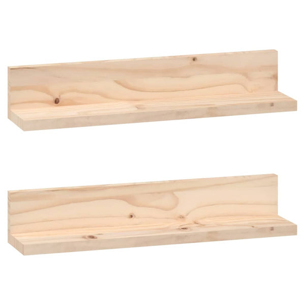 Seinähyllyt Ducan 50x11x9cm (2 kpl mänty)