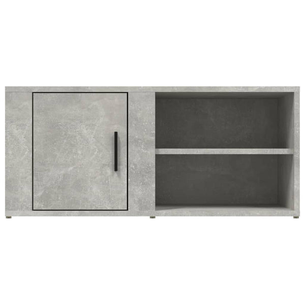 Seinäkaapit 2 kpl betoninharmaa 80x31,5x36 cm tekninen puu