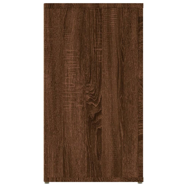 Senkki ruskea tammi 100x33x59,5 cm tekninen puu