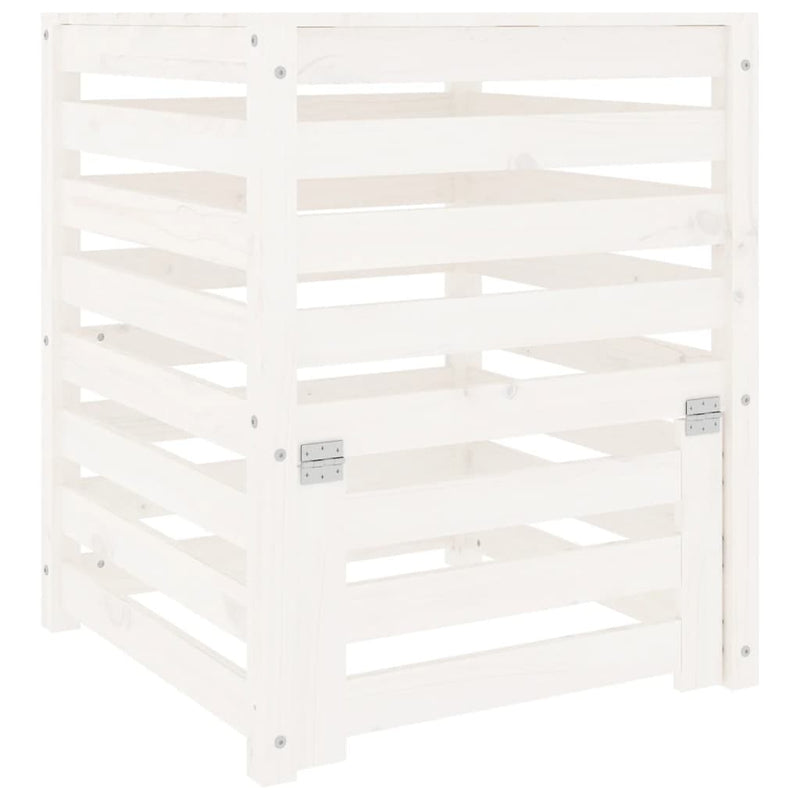 Valkoinen komposti Rarita 63,5x63,5x77,5cm (mänty)