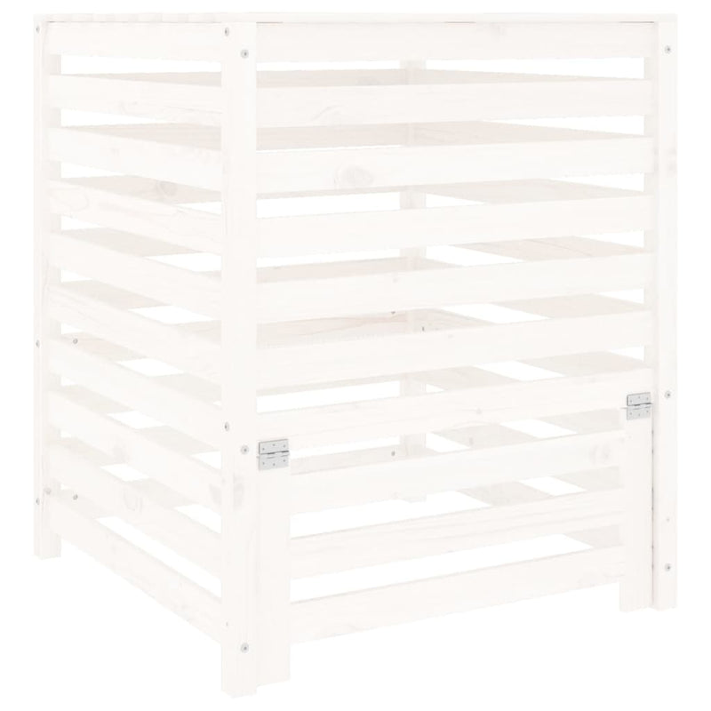 Valkoinen komposti Rarita 82,5x82,5x99,5cm (mänty)