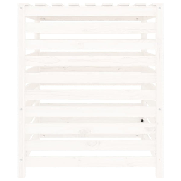 Komposti valkoinen 82,5x82,5x99,5 cm täysi mänty