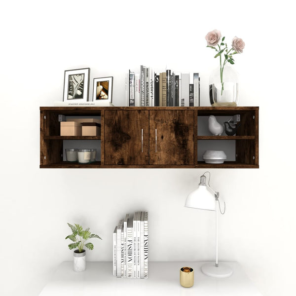 Seinähylly savutammi 102x30x29 cm tekninen puu