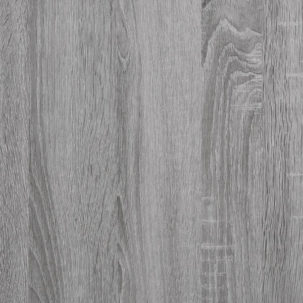 Seinähylly harmaa Sonoma 102x30x29 cm tekninen puu