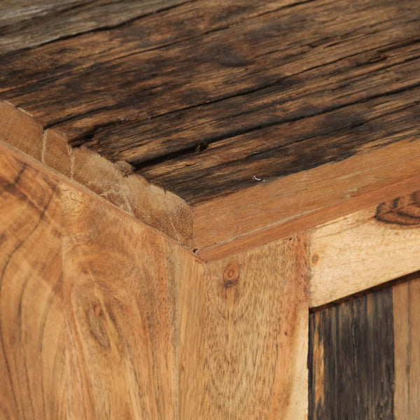 Senkki 55x33x75 cm täysi akasia ja kierrätetty puu