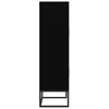 Kaappi musta 70x35x125 cm tekninen puu
