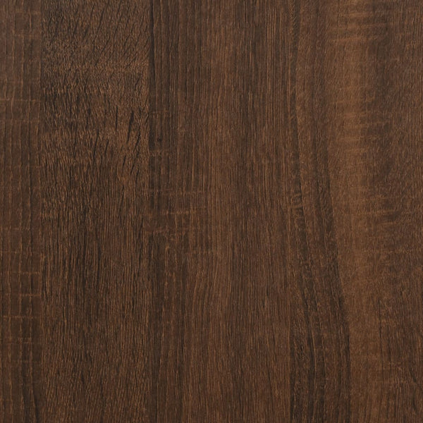 Riippuva kaappi ruskea tammi 29,5x31x60 cm tekninen puu