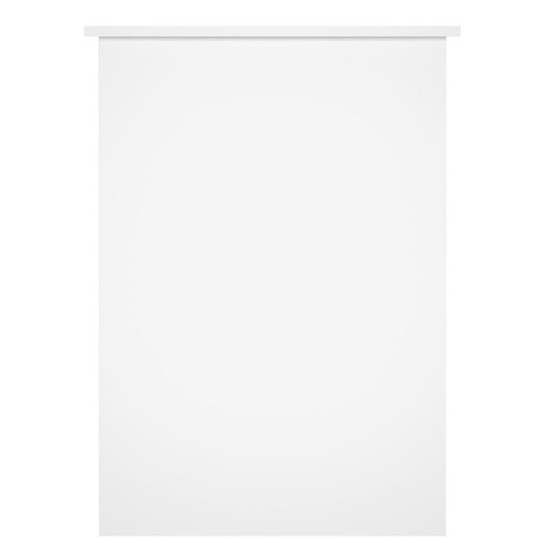 Työpöytä valkoinen 100x55x75 cm tekninen puu