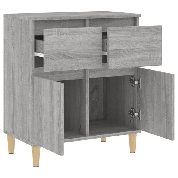 Senkki harmaa Sonoma 60x35x70 cm tekninen puu