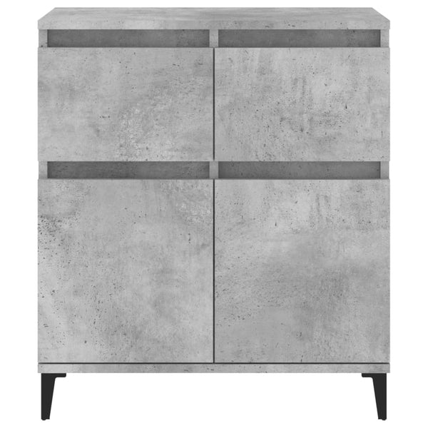 Senkki betoninharmaa 60x35x70 cm tekninen puu