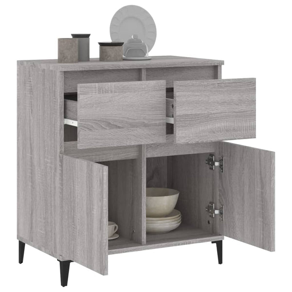 Senkki harmaa Sonoma 60x35x70 cm tekninen puu