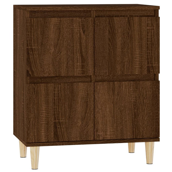 Senkki ruskea tammi 60x35x70 cm tekninen puu