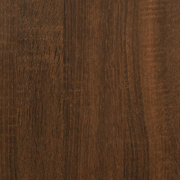 Senkki ruskea tammi 60x35x70 cm tekninen puu