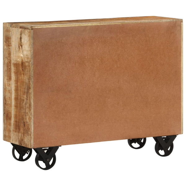 Senkki 80x30x65 cm täysi karkea mangopuu