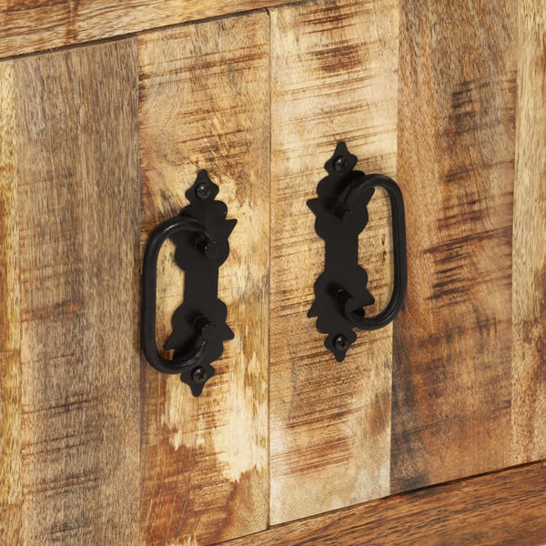 Senkki 80x30x65 cm täysi karkea mangopuu