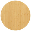 Pöytälevy Ø60x4 cm bambu