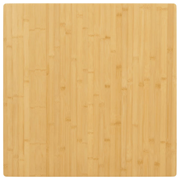 Pöytälevy 90x90x2,5 cm bambu