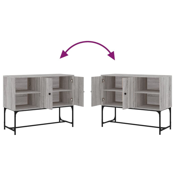 Senkki harmaa Sonoma 100x40x79,5 cm tekninen puu