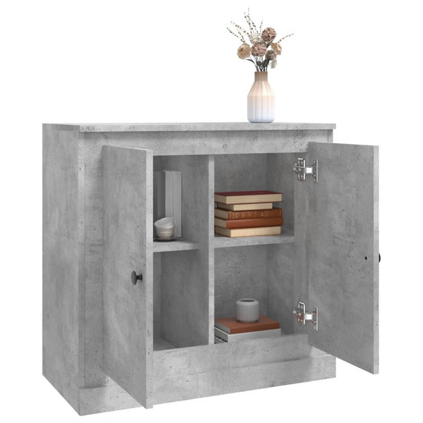 Senkki betoninharmaa 70x35,5x67,5 cm tekninen puu