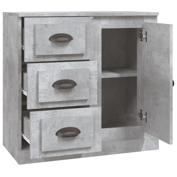 Senkki betoninharmaa 70x35,5x67,5 cm tekninen puu