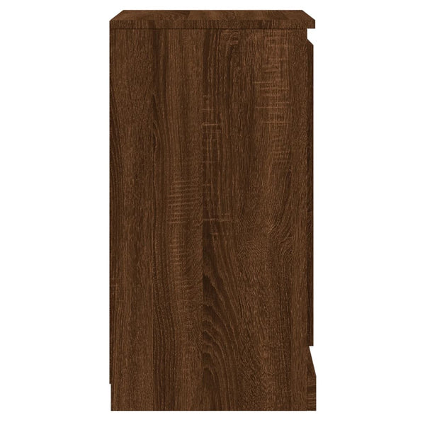 Senkki ruskea tammi 37,5x35,5x67,5 cm tekninen puu