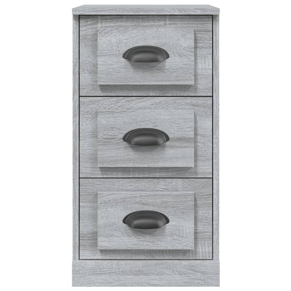 Senkki harmaa Sonoma 36x35,5x67,5 cm tekninen puu